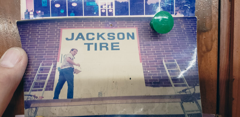 Man holding Old Picture Man holding Old Picture